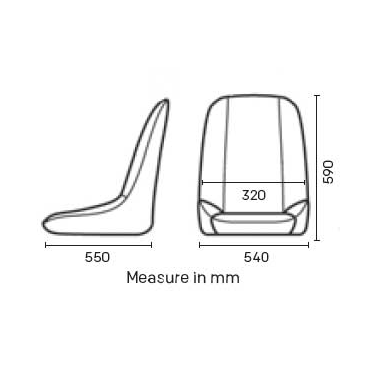 OMP Silverstone Classic Seat